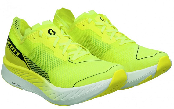 Кроссовки мужские Scott Speed Carbon RC Yellow/White - Фото 4 большая