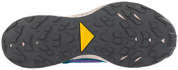 Кроссовки мужские Nike Pegasus Trail 3 Mystic Teal/University Gold/Wild Berry/Dark Smoke Grey - Фото 4 большая
