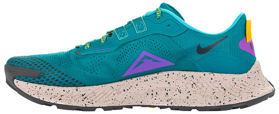Кроссовки мужские Nike Pegasus Trail 3 Mystic Teal/University Gold/Wild Berry/Dark Smoke Grey - Фото 5 большая