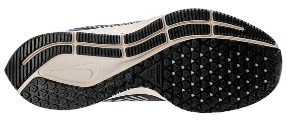 Кроссовки мужские Nike Air Zoom Pegasus 36 Shield Black/Silver/Desert Sand/Voltage Purple - Фото 2 большая
