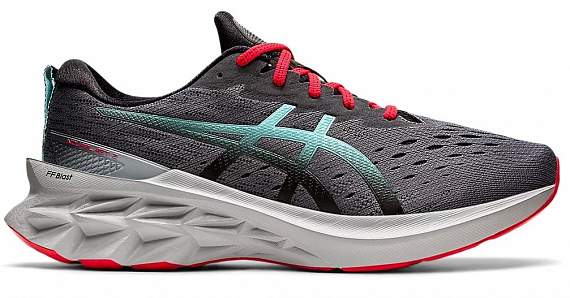 Кроссовки мужские ASICS Novablast 2 Metropolis/Clear Blue - Фото 1 большая