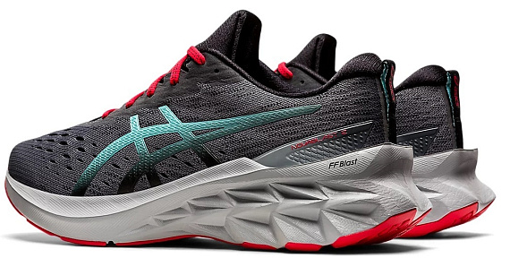 Кроссовки мужские ASICS Novablast 2 Metropolis/Clear Blue - Фото 3 большая