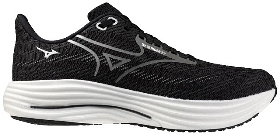 Кроссовки мужские Mizuno Wave Rider 29 Black Sand/Quiet Shade/Black - Фото 1 большая