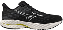 Кроссовки мужские Mizuno Wave Inspire 21 Black/White/Vibrant Yellow