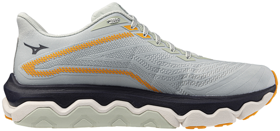 Кроссовки мужские Mizuno Wave Horizon 8 Mercury/Baritone Blue/Tangelo - Фото 2 большая