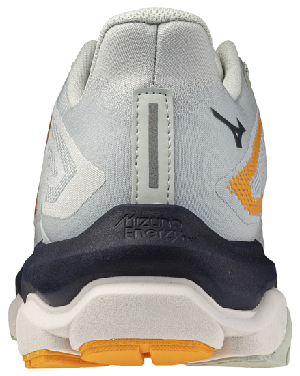 Кроссовки мужские Mizuno Wave Horizon 8 Mercury/Baritone Blue/Tangelo - Фото 6 большая