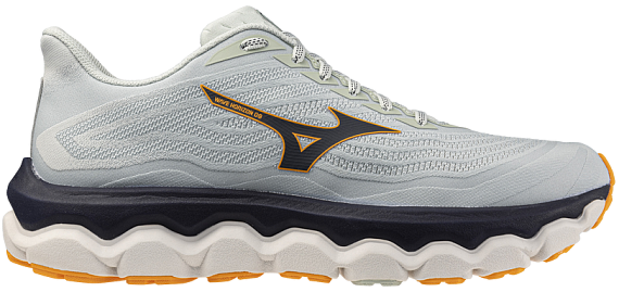 Кроссовки мужские Mizuno Wave Horizon 8 Mercury/Baritone Blue/Tangelo - Фото 1 большая
