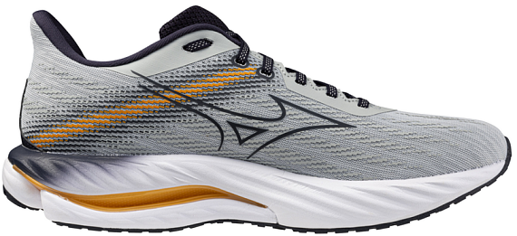 Кроссовки мужские Mizuno Wave Inspire 21 Pearl Blue/Baritone Blue/Tange - Фото 4 большая