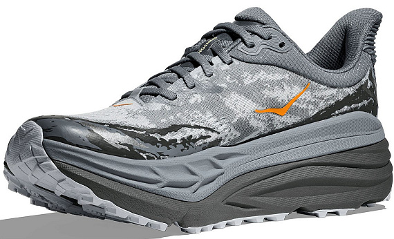 Кроссовки мужские Hoka Stinson 7 Slate Blue/Asphalt Grey - Фото 5 большая