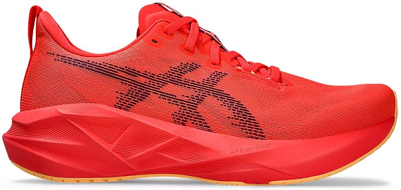 Кроссовки мужские ASICS Novablast 5 Flash Red/Edo Purple - Фото 1 большая