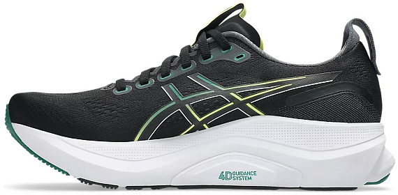 Кроссовки мужские ASICS Gel-Kayano 32 Black/Jasper Green - Фото 6 большая