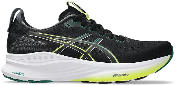 Кроссовки мужские ASICS Gel-Kayano 32 Black/Jasper Green - Фото 1 большая