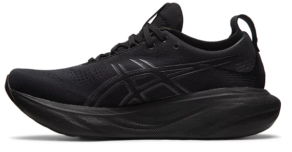 Кроссовки мужские ASICS Gel-Nimbus 25 Black/Black - Фото 4 большая