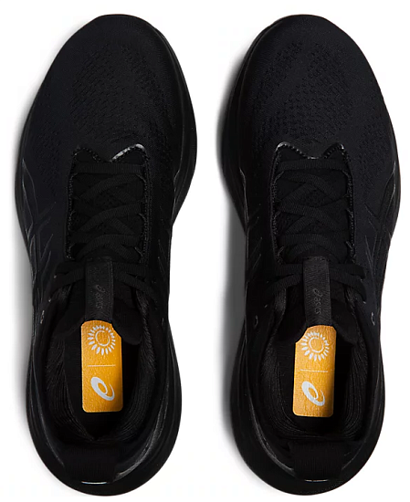 Кроссовки мужские ASICS Gel-Nimbus 25 Black/Black - Фото 6 большая