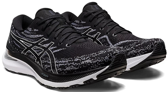 Кроссовки мужские ASICS Gel-Kayano 29 Black/White - Фото 2 большая