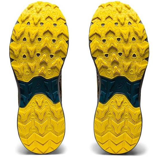 Кроссовки мужские ASICS Gel-Venture 9 Black/Golden Yellow - Фото 6 большая