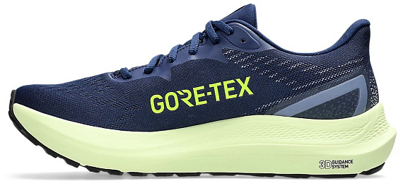 Кроссовки мужские ASICS Gt-2000 12 Gtx Blue Expanse/Safety Yellow - Фото 4 большая