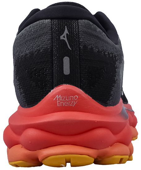 Кроссовки мужские Mizuno Wave Sky 7 Turbulence/Nickel/Hot Coral - Фото 3 большая