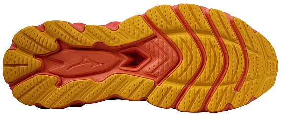 Кроссовки мужские Mizuno Wave Sky 7 Turbulence/Nickel/Hot Coral - Фото 4 большая