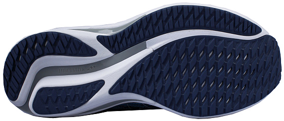 Кроссовки мужские Mizuno Wave Rider 28 Estate Blue/White/River Blue - Фото 4 большая
