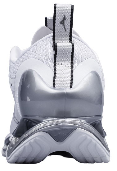 Кроссовки Mizuno Wave Prophecy 13 White/Metallic Gray/Silver - Фото 3 большая