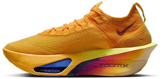 Кроссовки мужские Nike Air Zoom Alphafly Next% 3 Laser Orange/Indigo Burst-Citron Pulse - Фото 2 большая