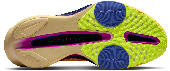 Кроссовки мужские Nike Air Zoom Alphafly Next% 3 Laser Orange/Indigo Burst-Citron Pulse - Фото 6 большая