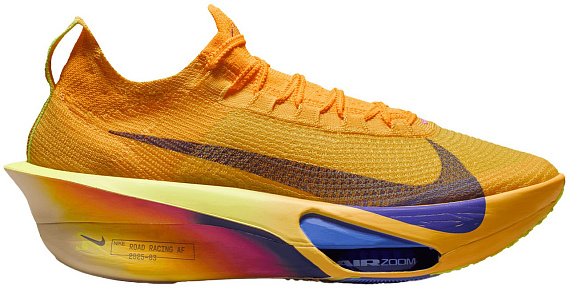 Кроссовки мужские Nike Air Zoom Alphafly Next% 3 Laser Orange/Indigo Burst-Citron Pulse - Фото 1 большая
