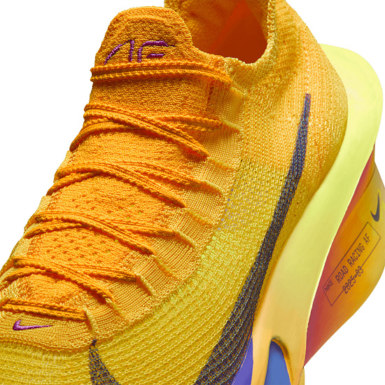 Кроссовки мужские Nike Air Zoom Alphafly Next% 3 Laser Orange/Indigo Burst-Citron Pulse - Фото 8 большая