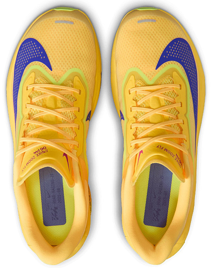 Кроссовки мужские Nike Zoom Fly 6 Citron Pulse/Indigo Burst-Volt Ice - Фото 5 большая