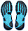 Кроссовки мужские Altra Experience Flow 3 Black/Black/Bluefish - Фото 3 малая