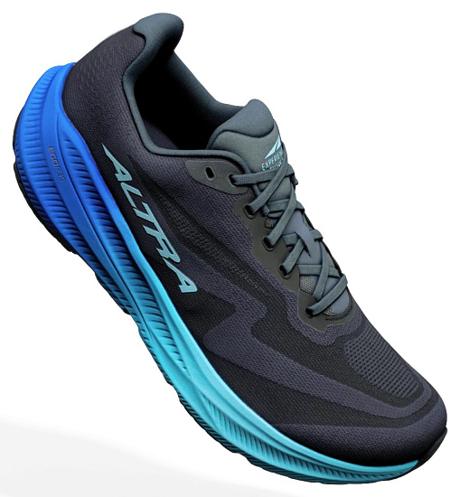 Кроссовки мужские Altra Experience Flow 3 Black/Black/Bluefish - Фото 6 большая