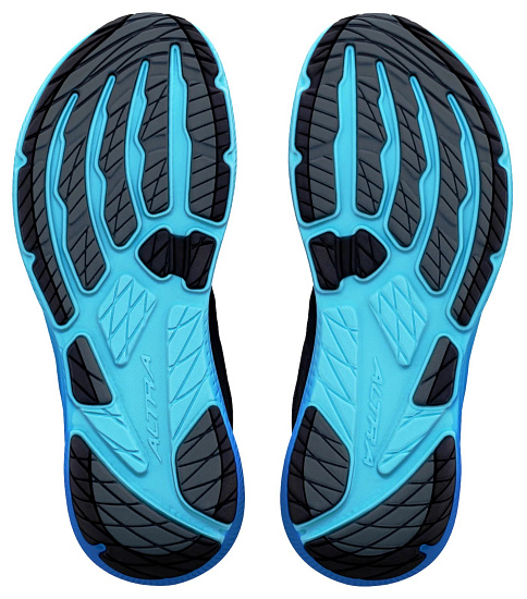 Кроссовки мужские Altra Experience Flow 3 Black/Black/Bluefish - Фото 3 большая