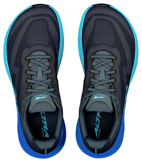 Кроссовки мужские Altra Experience Flow 3 Black/Black/Bluefish - Фото 2 большая