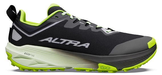 Кроссовки мужские Altra Experience Wild 3+ Black/Silver/Acid Lime - Фото 1 большая