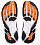 Кроссовки мужские Altra Fwd Via 2 Black/Orange Pop/Coral - Фото 3 малая