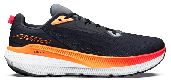 Кроссовки мужские Altra Fwd Via 2 Black/Orange Pop/Coral - Фото 1 большая