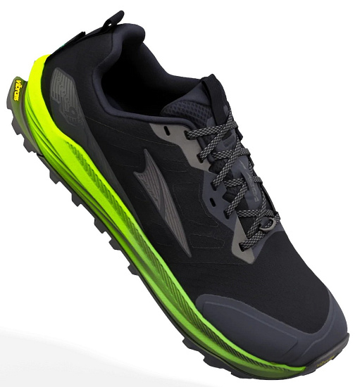 Кроссовки мужские Altra Lone Peak 9+ Black/Dark Gull Grey - Фото 6 большая