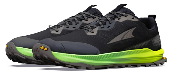 Кроссовки мужские Altra Lone Peak 9+ Black/Dark Gull Grey - Фото 5 большая