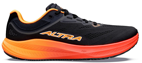 Кроссовки мужские Altra Torin 9 Black/Orange Pop/Fcoral - Фото 1 большая
