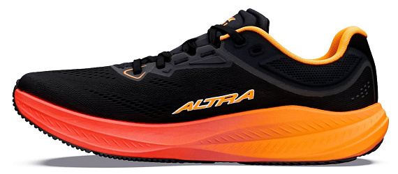 Кроссовки мужские Altra Torin 9 Black/Orange Pop/Fcoral - Фото 4 большая