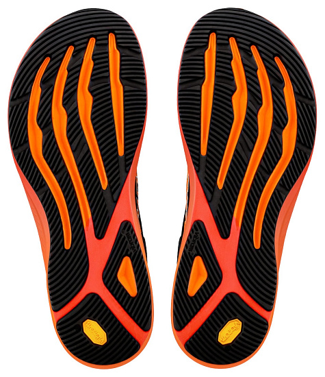 Кроссовки мужские Altra Torin 9 Black/Orange Pop/Fcoral - Фото 3 большая
