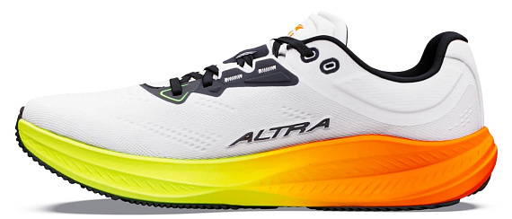 Кроссовки мужские Altra Torin 9 White/Black/Safety Yellow - Фото 4 большая