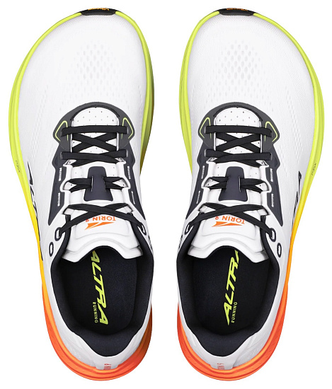 Кроссовки мужские Altra Torin 9 White/Black/Safety Yellow - Фото 2 большая