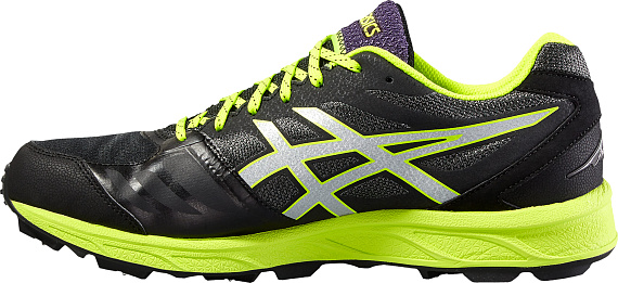 Кроссовки мужские ASICS Gel-FujiSetsu 2 GTX Черный/Серебристо-Серый - Фото 2 большая