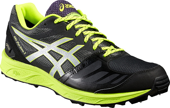 Кроссовки мужские ASICS Gel-FujiSetsu 2 GTX Черный/Серебристо-Серый - Фото 4 большая