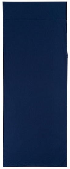 Вкладыш в спальник Sea to Summit Premium Cotton Travel Liner - Traveller (with Pillow slip) Navy Blu - Фото 3 большая
