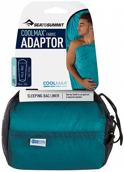 Вкладыш в спальник Sea to Summit Coolmax Adaptor - Фото 2 большая