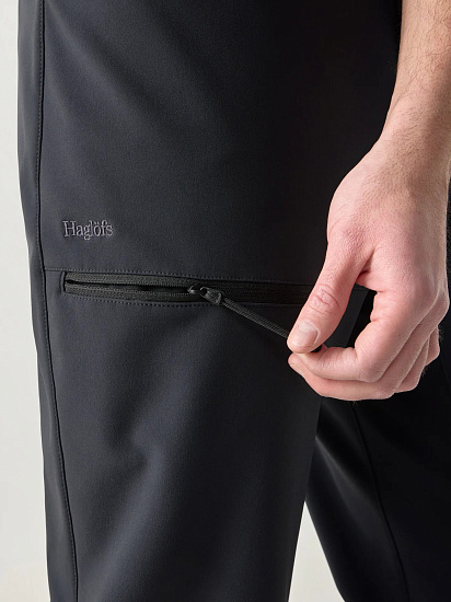 Брюки мужские Haglofs Warm Flex True Black - Фото 8 большая