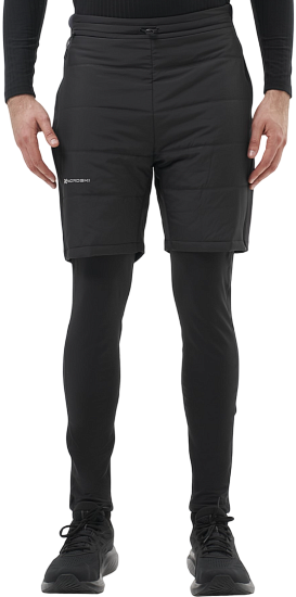 Шорты мужские Nordski Hybrid Pro 2.0 Black - Фото 1 большая